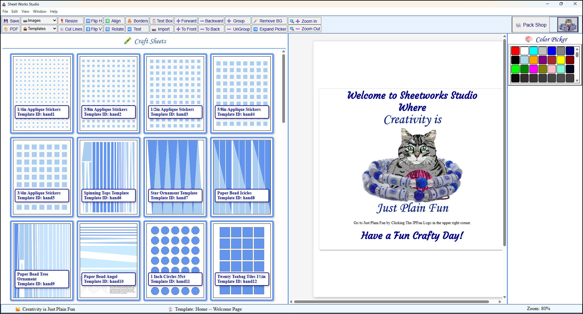 Template Picker Extended